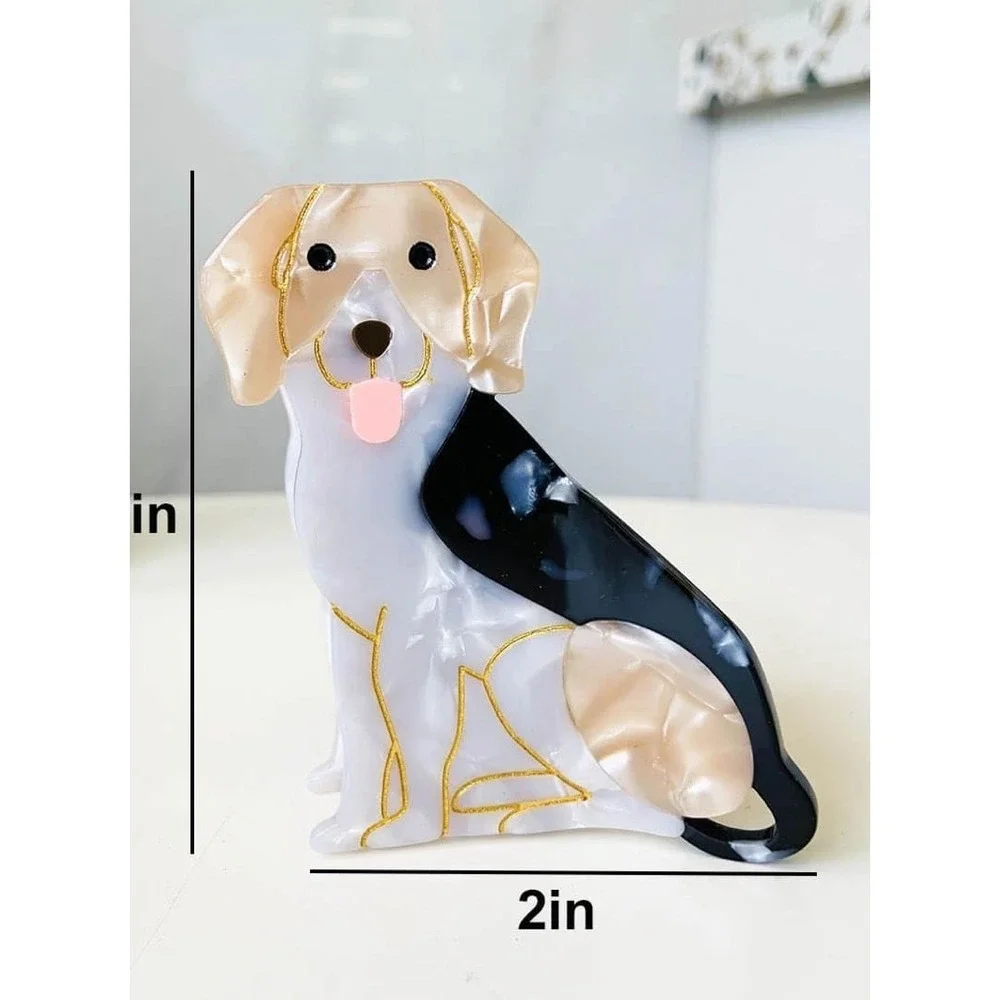 Beagle -shaped hair‎ claw clip